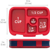 Bentgo® Kids imprime a prueba de fugas, estilo Bento de 5 compartimentos