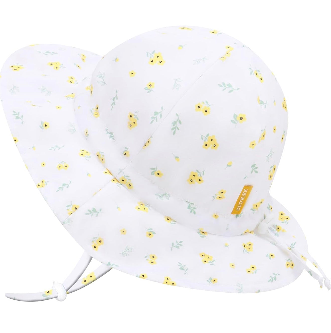 FUOTIA UPF 50+ - Sombrero de sol para bebé, transpirable y ajustable, 6-24 meses