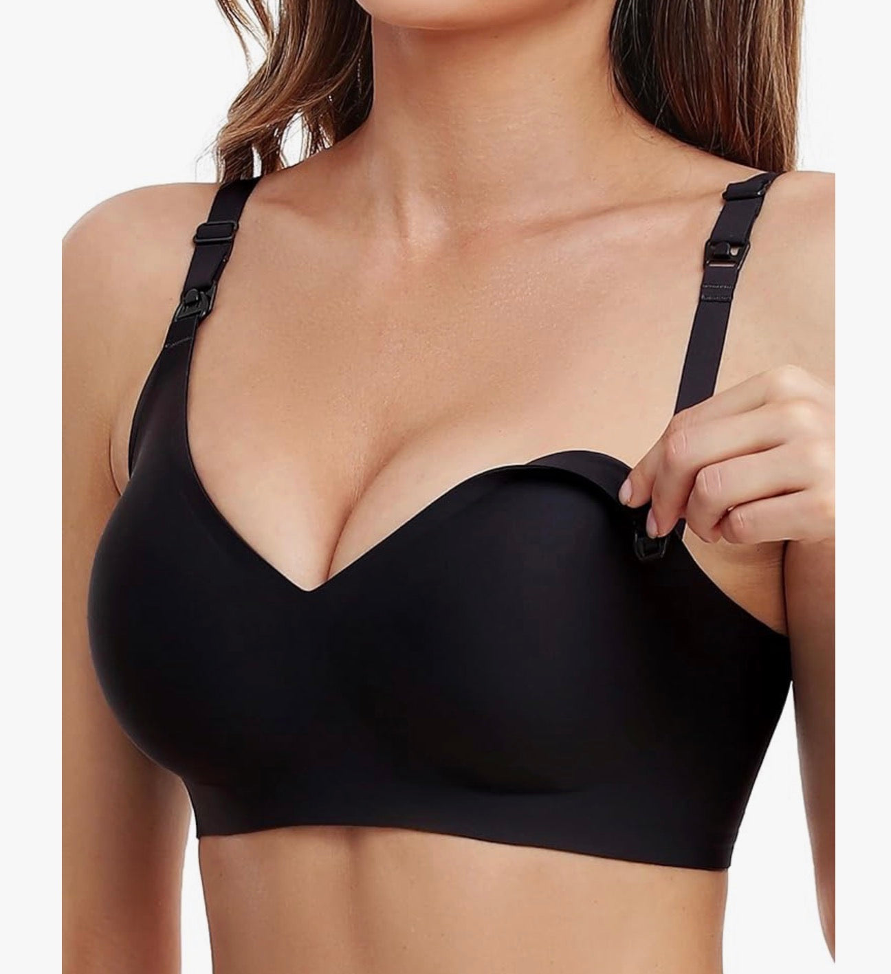 Brasier de Lactancia Suave para Amamantar, talla XL