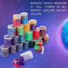 Barril de slime (paquete de 48): kit colorido y pegajoso para actividades sensoriales y táctiles