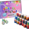 Barril de slime (paquete de 48): kit colorido y pegajoso para actividades sensoriales y táctiles