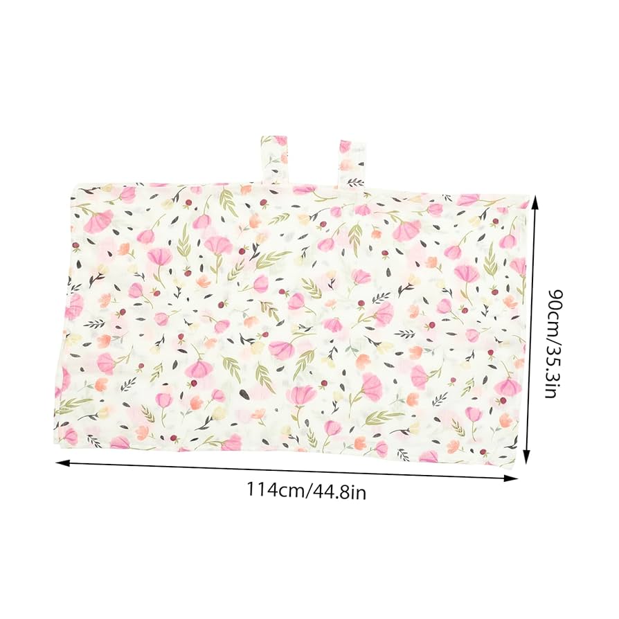 SWOOMEY - Funda para cochecito de algodón transpirable con diseño floral