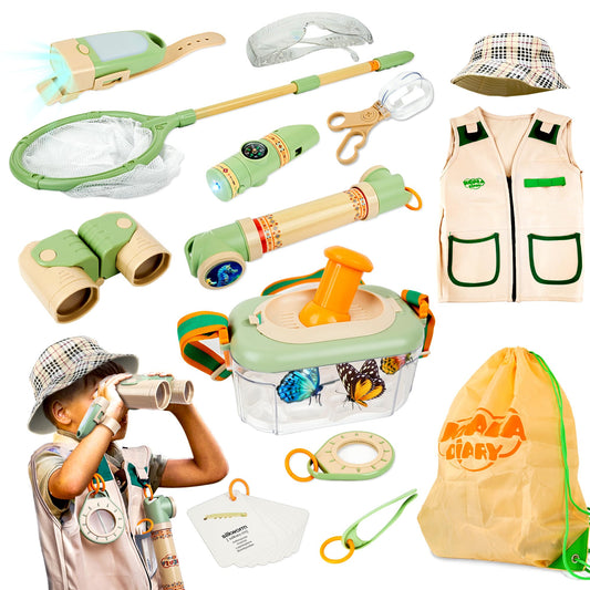 Kit de explorador para niños, 27 piezas de explorador