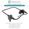 Contours Accesorio adaptador para asiento de automóvil infantil, compatibilidad exclusiva con contornos seleccionados