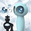 Ventilador para cochecito con aromaterapia, clip universal desmontable y ajustable de 360°