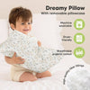Almohada Keababies para niños pequeños con funda de almohada, 13 x 18 pulgadas