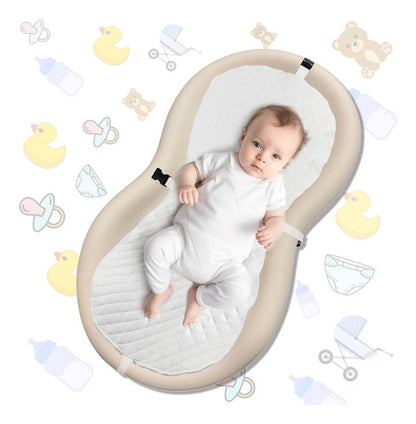 3 Protectores De Cambiador Con Forma De Maní Con Correas