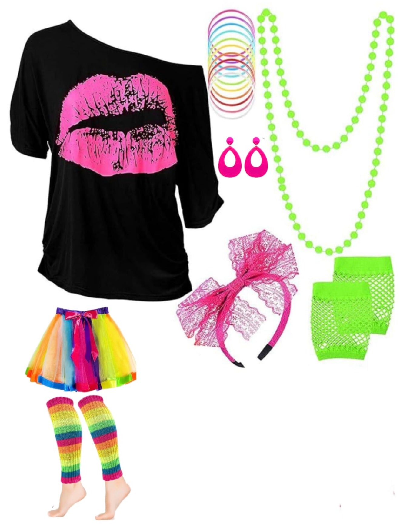 Accesorios retro adulto Xl