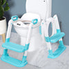 HKAI Asiento de entrenamiento para ir al baño con escalera y taburete