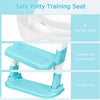 HKAI Asiento de entrenamiento para ir al baño con escalera y taburete