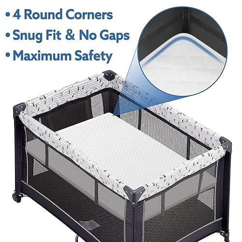 Criblike Waterproof Pack and Play Mattress, 38x 26