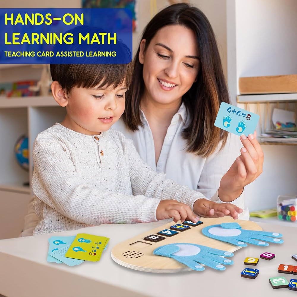 Juguetes Montessori: bloques numéricos para niños