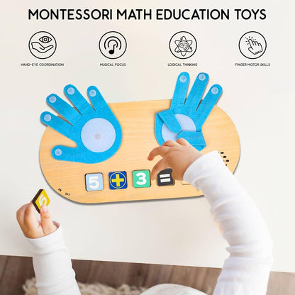 Juguetes Montessori: bloques numéricos para niños