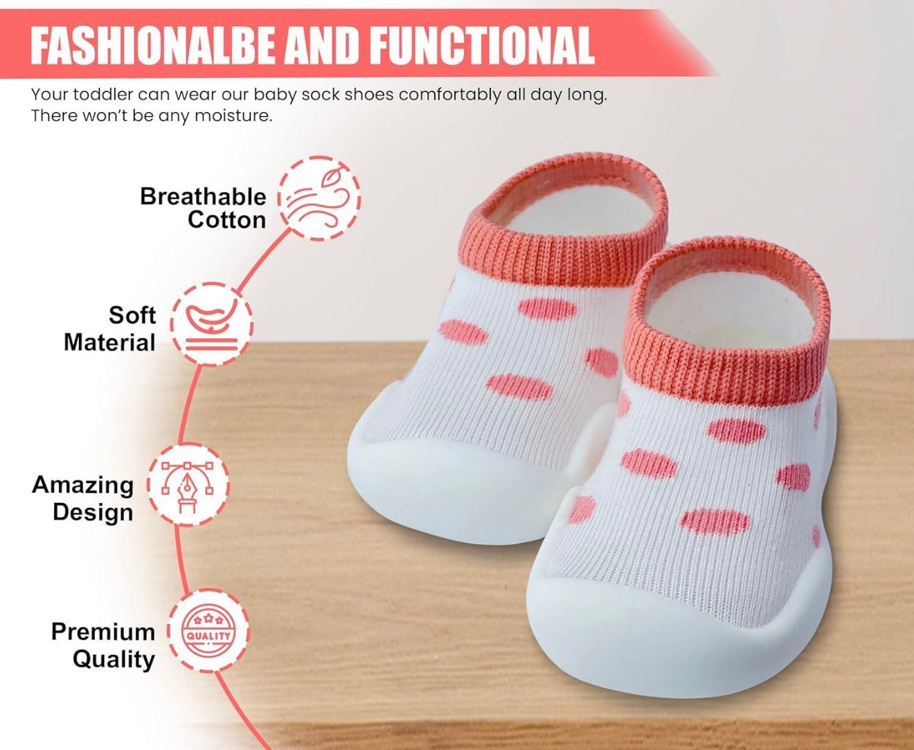 Zapatos para bebé Dookeh, 24-36 meses
