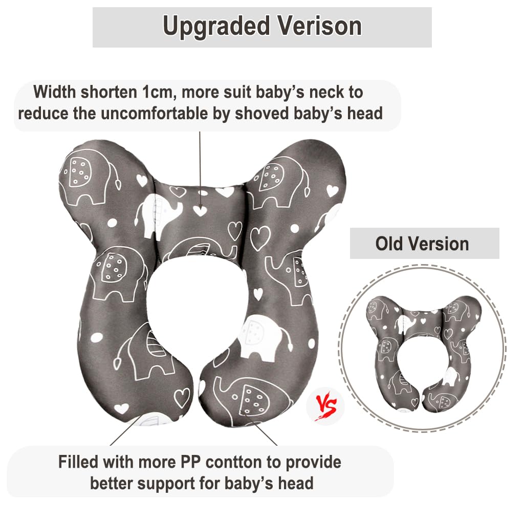 Kakiblin almohada de viaje para bebé