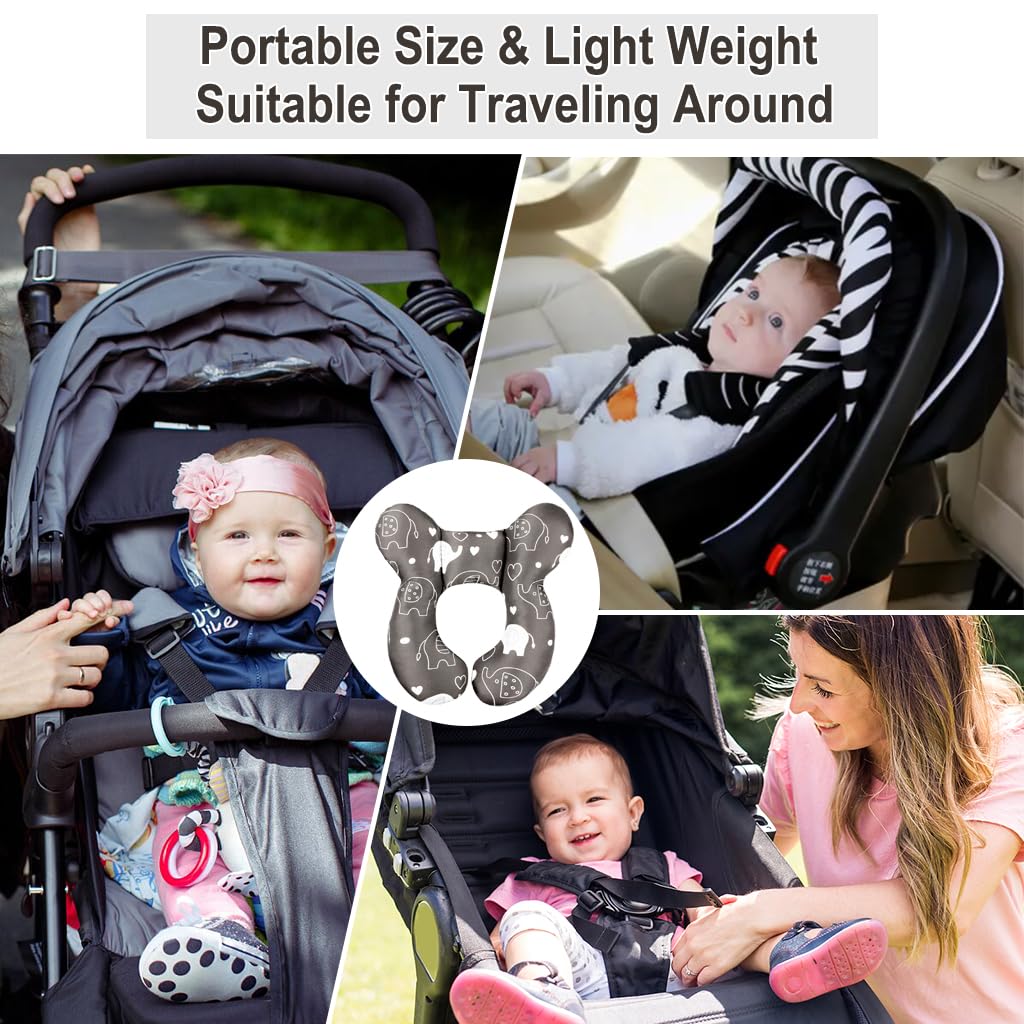 Kakiblin almohada de viaje para bebé