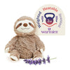 warmies Animales de peluche con peso y aptos para microondas, perezoso