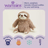 warmies Animales de peluche con peso y aptos para microondas, perezoso
