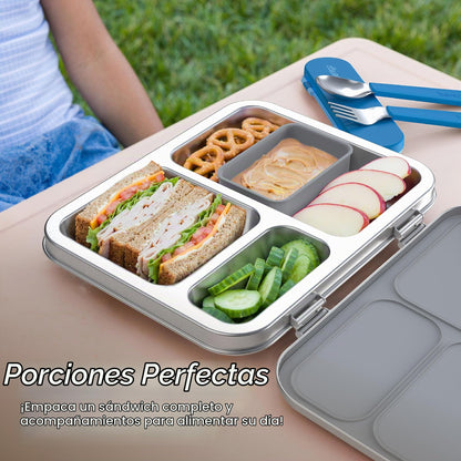 Bentgo Lonchera de acero inoxidable resistente a fugas para niños