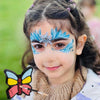 Butterfly Face Painting Kit for Kids - Professional Halloween Makeup Kit