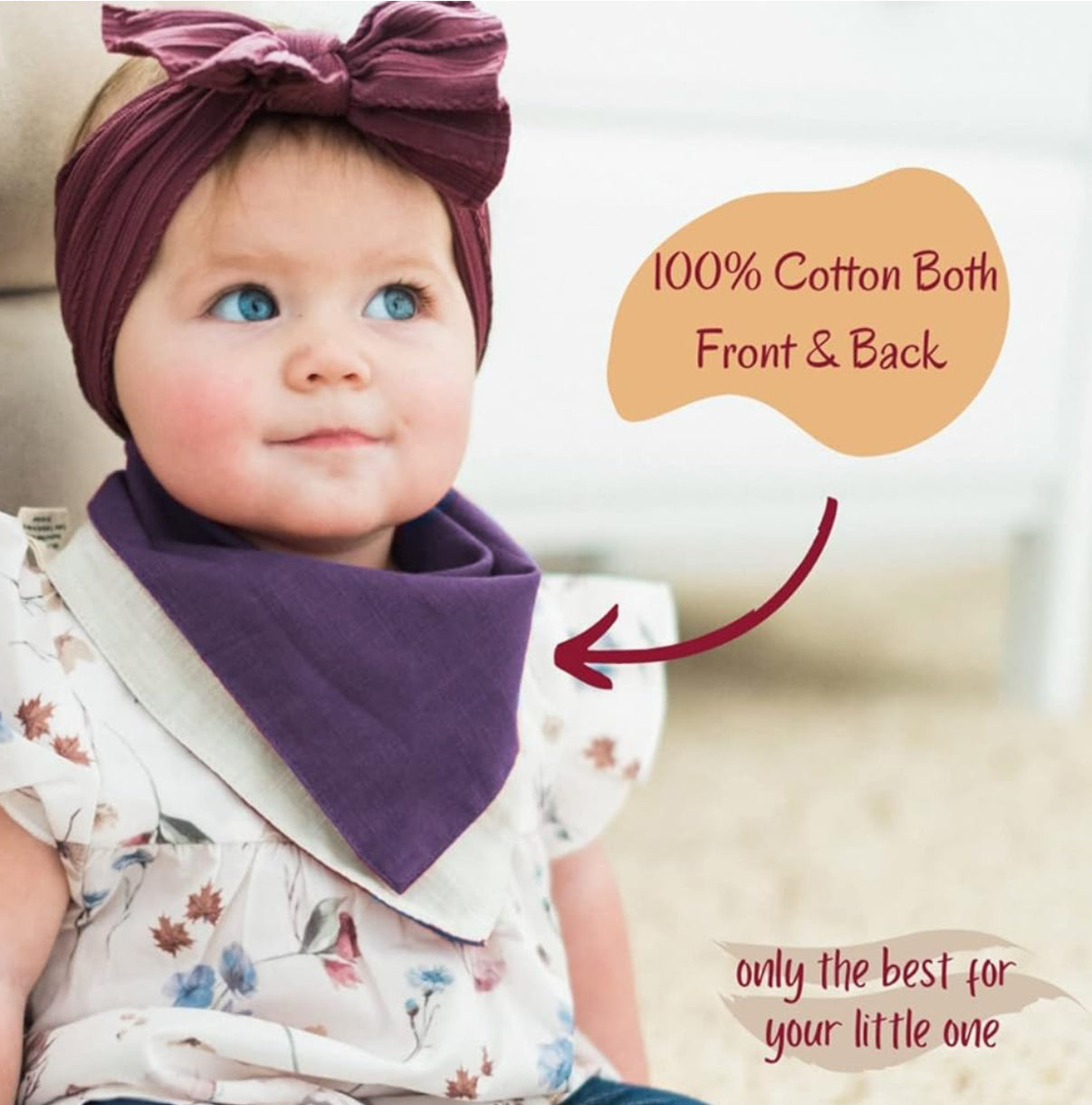 Baberos tipo bandana