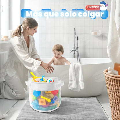 UNEEDE - Organizador de juguetes de baño