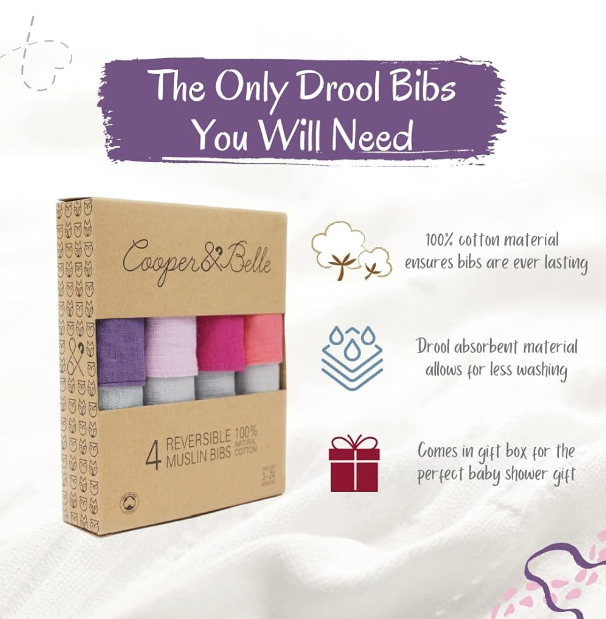 Baberos tipo bandana