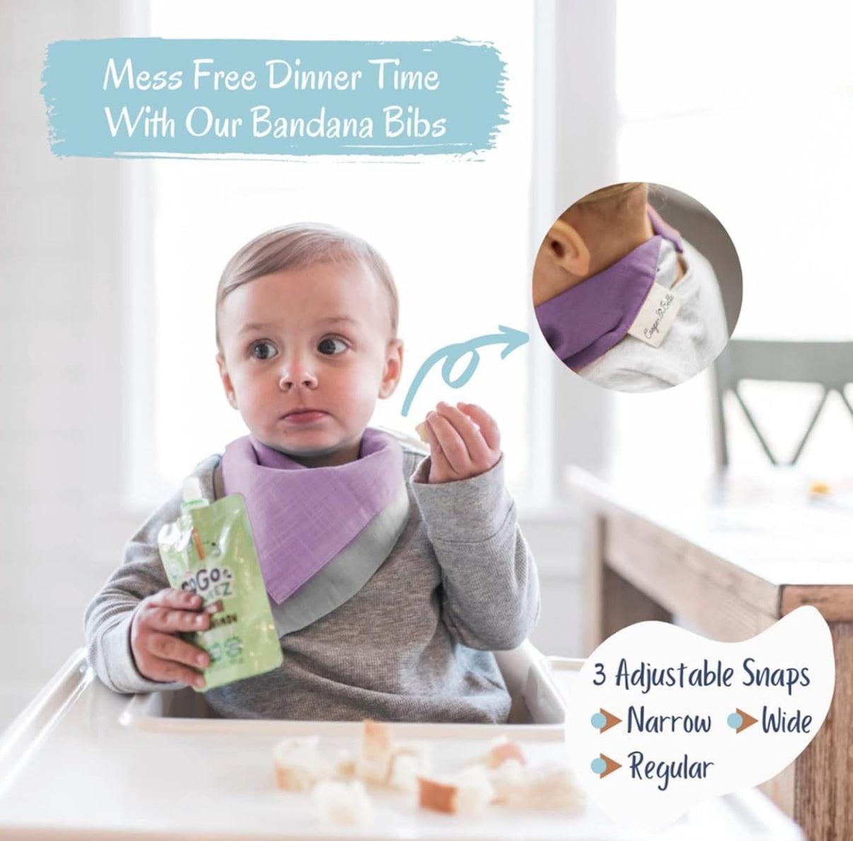 Baberos tipo bandana