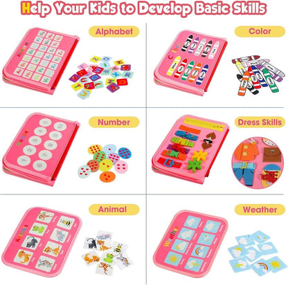 Tablero de actividades para niños pequeños Winblo