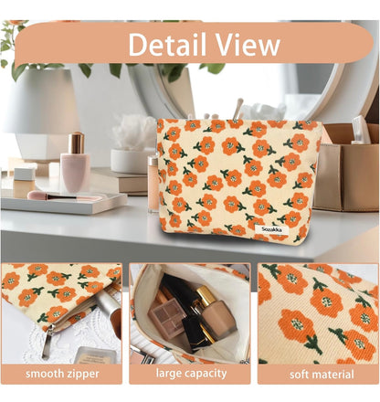 Bolsa de maquillaje, bolsas de cosméticos para viajes