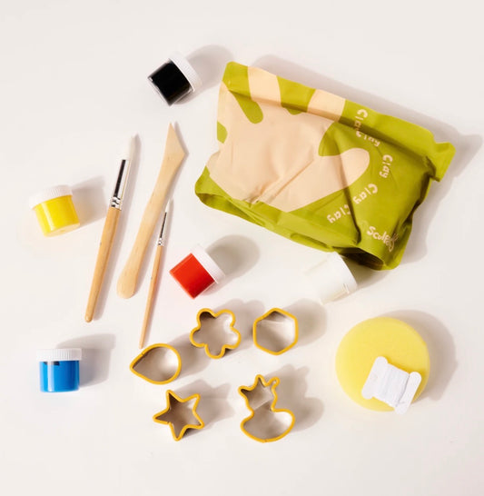 Kit de manualidades de cerámica en casa Sculpd Kids