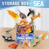 Yeonha Toys Animales Marinos con Caja de Regalo, 48 Piezas Mini