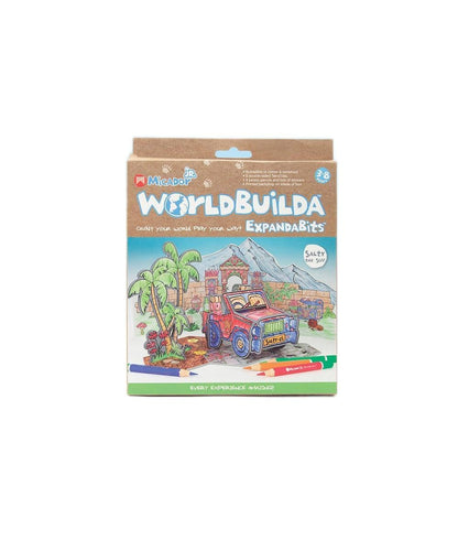 Figuras troqueladas jR. WorldBuilda ExpandaBits