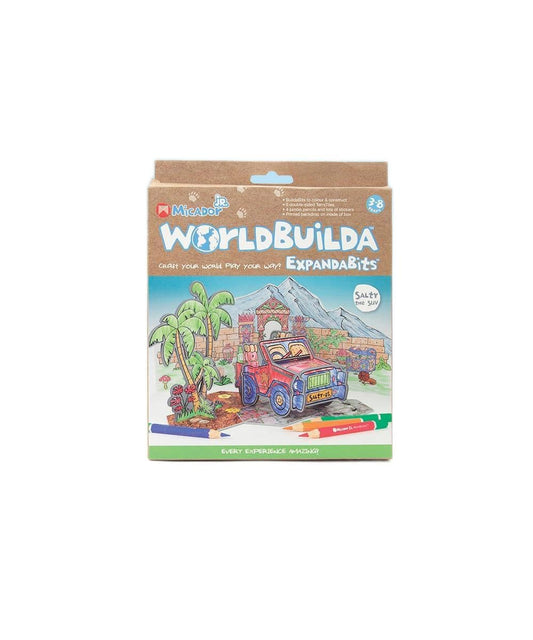 Figuras troqueladas jR. WorldBuilda ExpandaBits