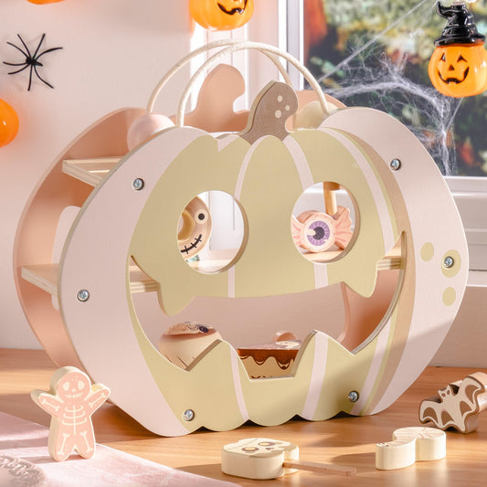 Jueguete de Halloween de madera