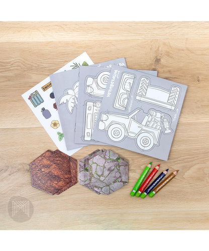 Figuras troqueladas jR. WorldBuilda ExpandaBits