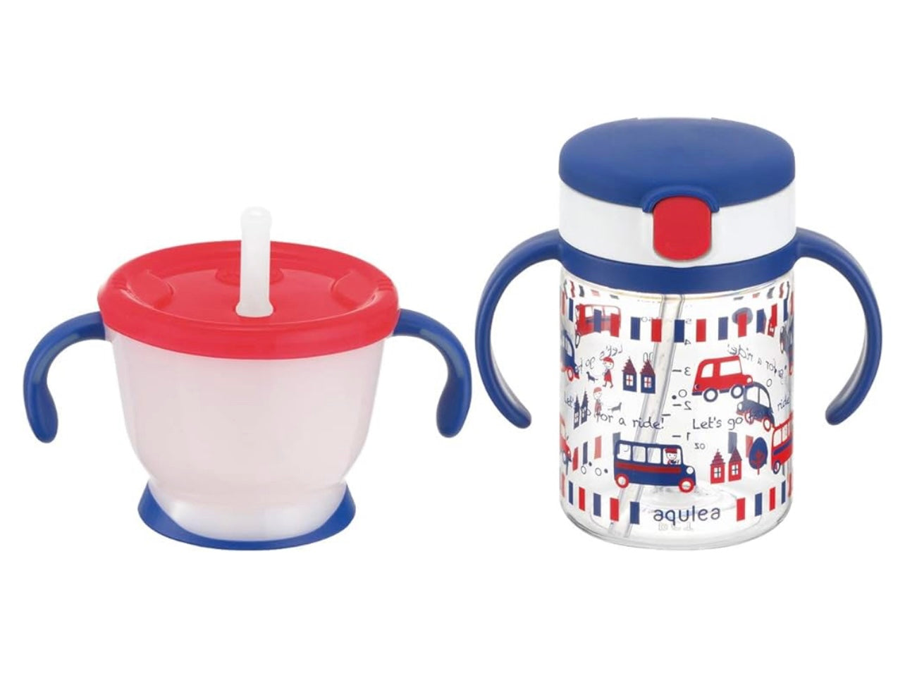 Richell Straw mag Set Azul Marino 6 Meses