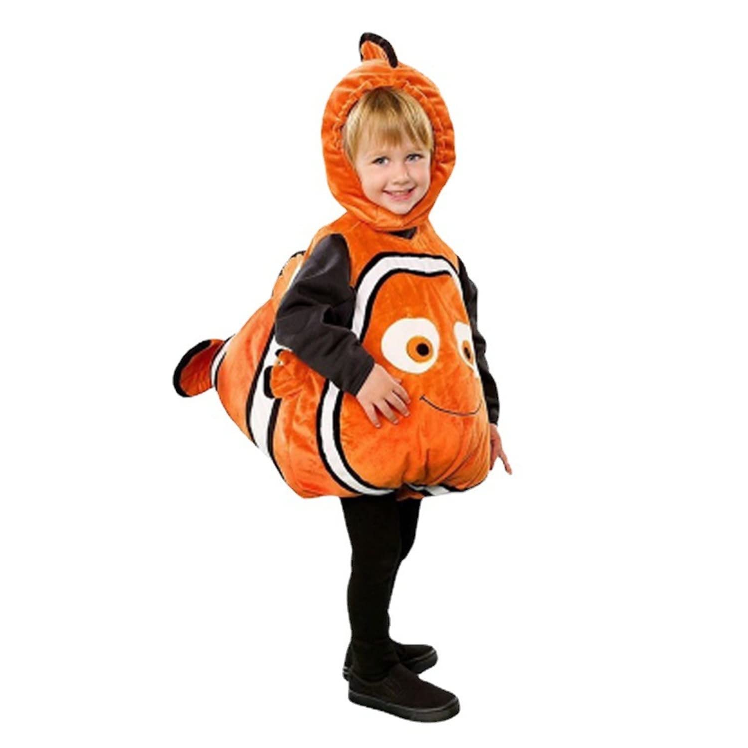 ALUIKENMR Disfraz Infantil de pez Payaso Nemo Disfraz de Halloween, 2-4 años