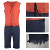 Disfraz de Luffy para cosplay de Monkey D, talla XS