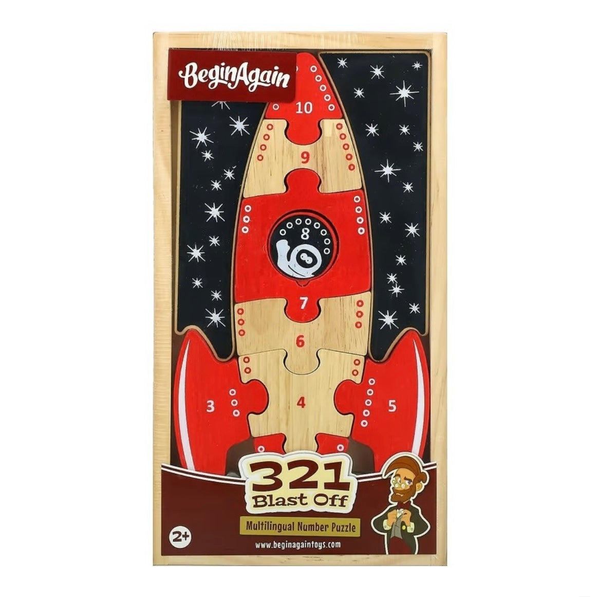 Rompecabezas Beginagain cohete