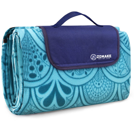 ZOMAKE - Manta de picnic resistente al agua y a la arena, extra grande