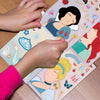 Pegatinas de princesas para niños, 24 hojas
