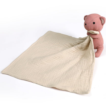 ACRABROS - Manta de seguridad para bebé, diseño de oso de peluche