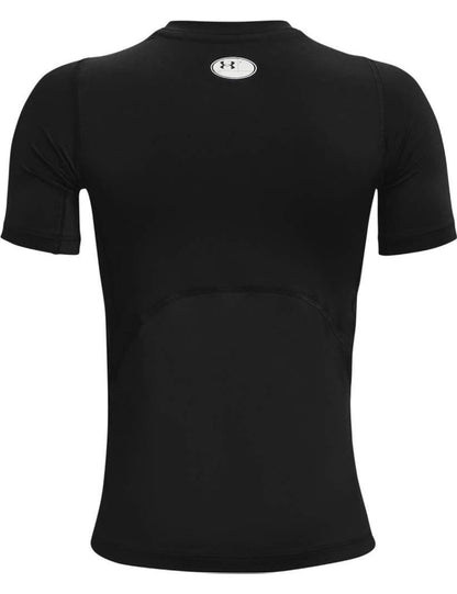 Under Armour Camiseta HeatGear de manga corta para niño, Talla YXS