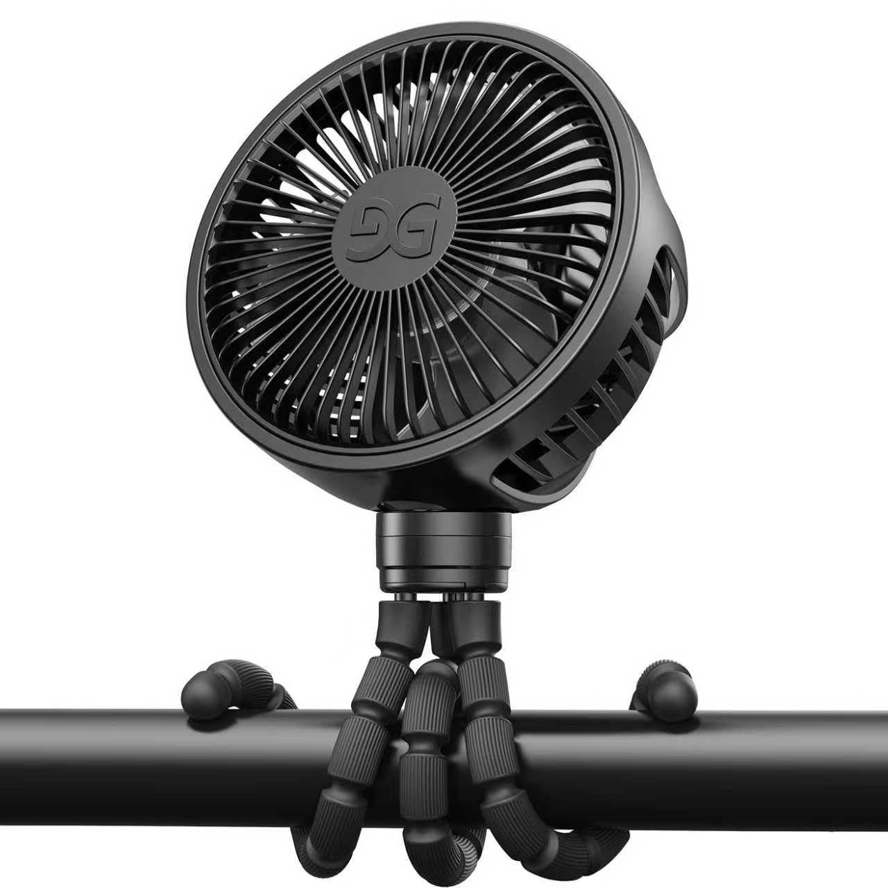 Mini ventilador de cochecito con clip para bebé
