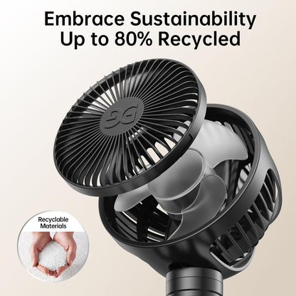 Mini ventilador de cochecito con clip para bebé