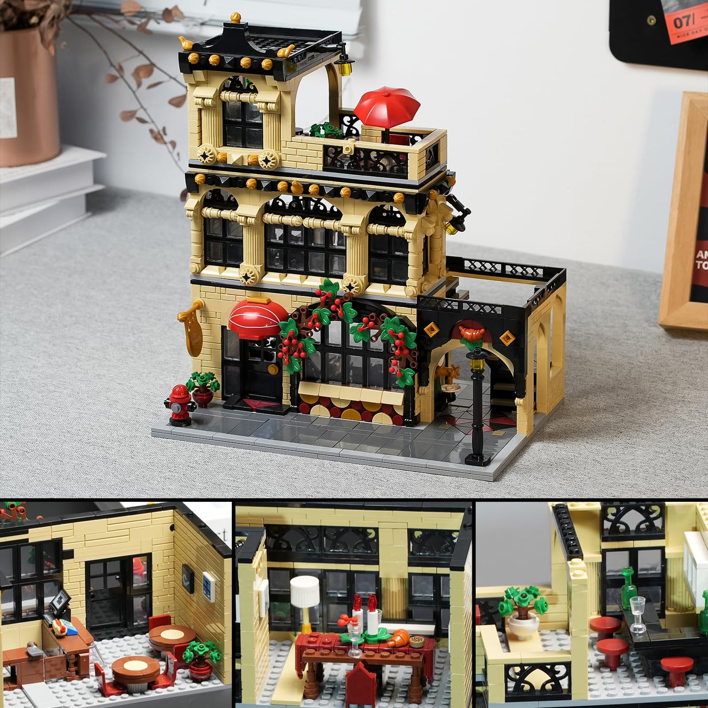 ENJBRICK juego de construcción Creator1489 piezas