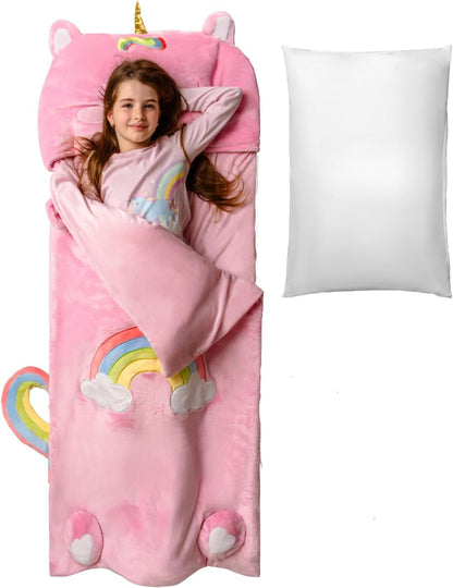 Saco de dormir para niños que brilla en la oscuridad