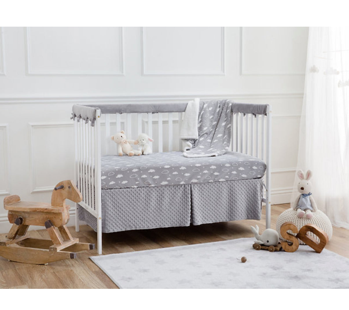 Fundas para rieles de cuna de bebé para dentición