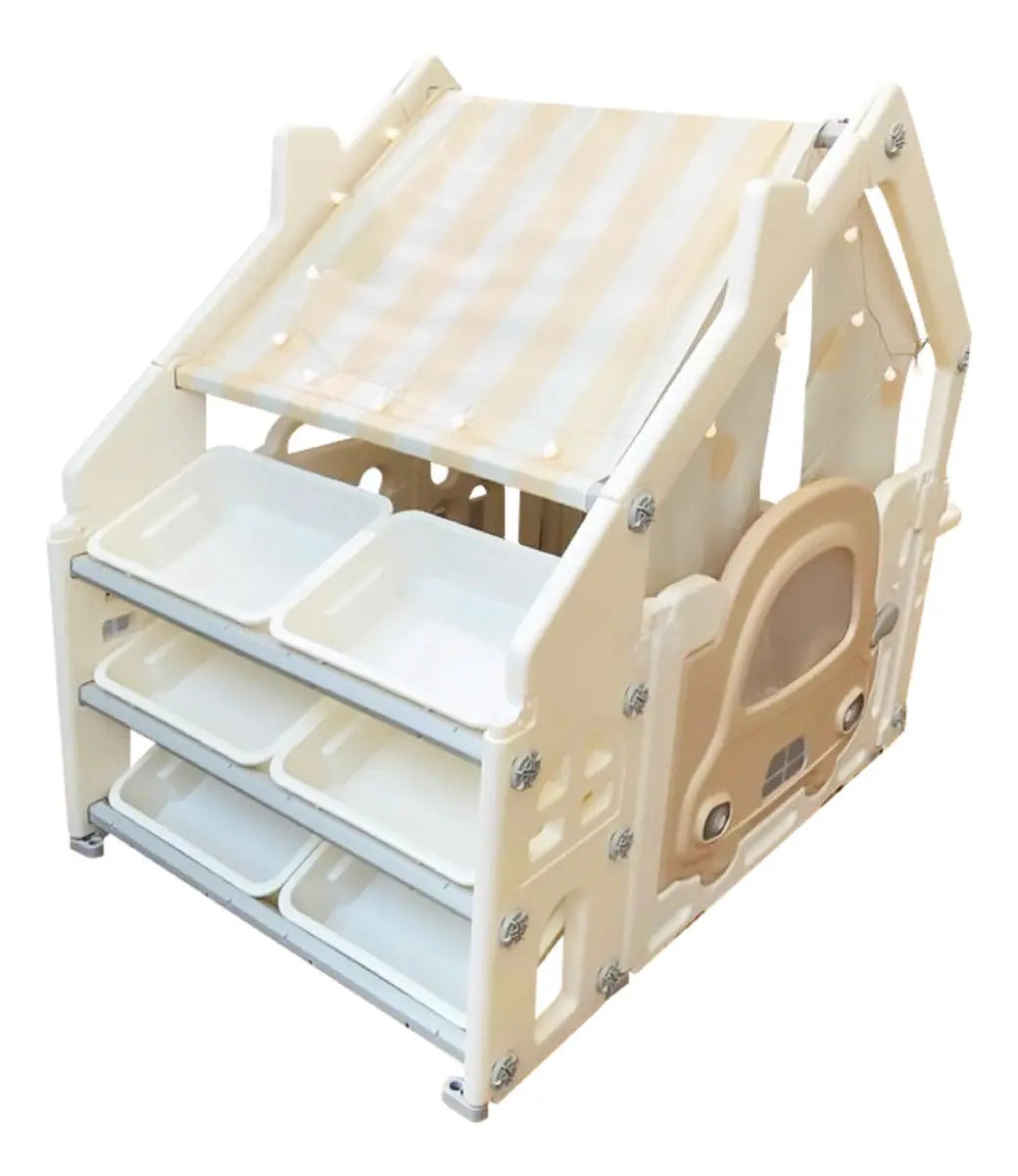 Casa de juego con organizador